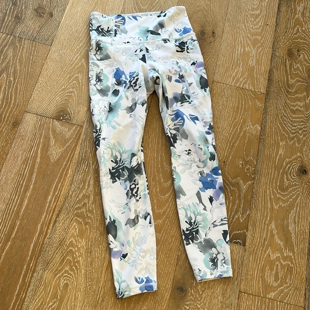 Athleta Floral Leggings